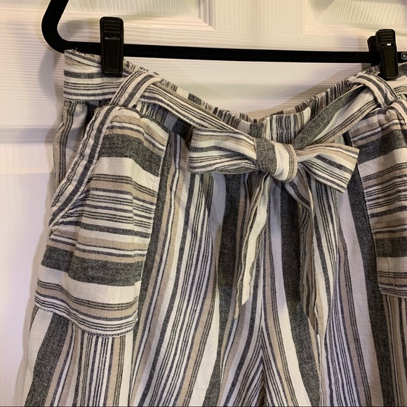 Est. 1946 High Waisted Striped Shorts Size 18/20 - Picture 2 of 4